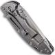 Hinderer Knives Gen 6 XM-18 3.5 Inch Knife - Spanto - Stonewash - Tri Way Pivot - Black G-10