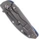 Hinderer Knives Gen 6 XM-18 3.5 Inch Knife - Spanto - Working Finish - Tri Way Pivot - Blue G-10