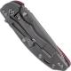 Hinderer Knives Gen 6 XM-18 3.5 Inch Knife - Spanto - Working Finish - Tri Way Pivot - Red G-10