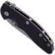 Hinderer Knives Gen 6 XM-18 3.5 Inch Knife - Spear Point - Stonewash Finish - Tri Way Pivot - Black G-10