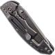 Rick Hinderer XM-18 3.0 Knife - Non Flipper Spear Point - Stonewash Finish - Tri Way Pivot - Black G10