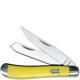 Old Timer Knives Gunstock Trapper Old Timer Knife, Yellow, SC-94OTY