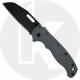 Demko AD20.5 Knife - D2 DLC Shark Foot - Textured Gray Grivory - Shark-Lock