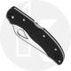 Spyderco Byrd Harrier 2 Knife BY01GP2 - Value Priced EDC - Plain Edge - Black G10 - Lock Back Folder