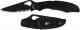 Spyderco Cara Cara 2 SS, Black Part Serrated, SP-BY03BKPS2