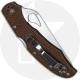 Spyderco Byrd Cara Cara 2 BY03PBN2 Knife Value Price EDC Lock Back Folder Brown FRN