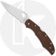 Spyderco Byrd Cara Cara 2 BY03PBN2 Knife Value Price EDC Lock Back Folder Brown FRN