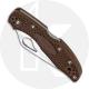 Spyderco Byrd Meadowlark 2 BY04PBN2 Knife Value Price EDC Lock Back Folder Brown FRN