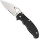 Spyderco Manix2 Knife, Part Serrated, SP-C101GPS2