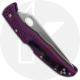 Spyderco Knives Spyderco Endura 4 Lightweight, Purple, SP-C10FPPR