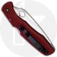 Spyderco Endura 3 FRN Trainer C10TR - Blunt AUS-6 - Red FRN - Serial Numbered - BNIB - Circa 1998 - 2005