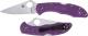 Spyderco Knives Spyderco Delica 4 Lightweight, Purple, SP-C11FPPR