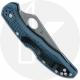 Spyderco Delica 4 Lightweight K390 - C11FSK390 - Serrated K390 Drop Point - Blue FRN - Lock Back