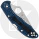 Spyderco Delica 4 C11PCBL Knife - CPM SPY27 - Cobalt Blue FRN