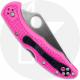 Spyderco Delica 4 FRN C11PPN - Plain Edge VG-10 - Pink FRN - Discontinued Item - BNIB - 2007