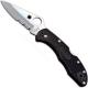 Spyderco Delica 4 Knife, Part Serrated, SP-C11PSBK