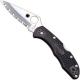 Spyderco Knives Spyderco Delica 4 Knife, Serrated, SP-C11SBK