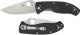 Spyderco Tenacious Lightweight Knife C122PBK - Value Priced Folder - Plain Edge - Liner Lock - Black FRN Handle