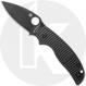 Spyderco Sage 5 C123GPBKMCBK Knife - DLC CPM MagnaCut Leaf - Black G10