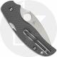 Spyderco Sage 5 Lightweight C123PGY Knife - Maxamet - Gray FRN