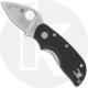 Spyderco Chicago C130CFP - S30V Leaf Blade - Black Carbon Fiber - Discontinued Item - Serial Numbered - BNIB