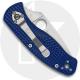 Spyderco Persistence Lightweight CPM S35VN C136SBL - Serrated - Blue FRN - Liner Lock Folder