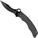 Spyderco Laci Szabo Folder, Black, SP-C146CFBBKP