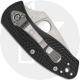 Spyderco Ambitious Lightweight C148PBK - Plain Edge - Black FRN - Liner Lock Folder
