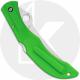 Spyderco Catcherman Salt Lightweight Knife - LC200N - Green FRN - SPRINT RUN