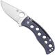 Spyderco PITS Folder, Blue, SP-C192TIBLP