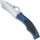 Spyderco Vrango Knife, SP-C201TIBLP - Discontinued Item - Serial # - BNIB