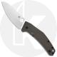 Spyderco C211TIP SpydieChef Knife, 3.32 Inch LC200N Ball Bearing Steel Blade, Titanium Handle