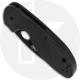 Spyderco C216GPSBBK Efficient Knife 2.98 Inch Part Serrated Black Drop Point, Black G10 Handle