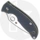 Spyderco C222GPGY Alcyone Knife EDC Linerlock Folding Knife Drop Point with Gray G10 Handle