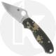 Spyderco C223GPCMO Para 3 - CPM S45VN - Camo G10 - Compression Lock - USA Made