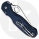 Spyderco Para 3 Lightweight C223PCBL - CPM SPY27 Blade - Blue FRN Handle - Compression Lock - USA Made