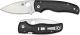 Spyderco C229GP Shaman Knife Leaf Blade, Black G10 Compression Lock Folder USA Made