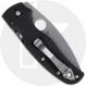 Spyderco Shaman Lightweight C229PBK Knife - CTS BD1N Leaf - Black FRN - USA Made