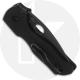 Spyderco Lil Native Knife C230GSBBK Compact Folder Serrated Black DLC Blade Black G10 with Compression Lock