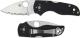 Spyderco Lil Native Backlock Knife C230MBGS EDC Compact Folder Serrated Blade Black G10