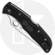 Spyderco C243SBK Endela Lightweight Knife - 3.41 Inch Serrated Drop Point, Black FRN Handle