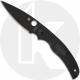 Spyderco Native Chief Lightweight C244PBBK Knife - DLC CTS BD1N - Black FRN - USA Made