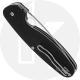 Spyderco C245GPS Emphasis Knife - 3.61 Inch Part Serrated Drop Point - Black G10 - Liner Lock