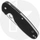 Spyderco C245GPS Emphasis Knife - 3.61 Inch Part Serrated Drop Point - Black G10 - Liner Lock