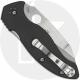 Spyderco Canis Knife - C248CFP - Kelly McCann Folder - S30V Modified Wharncliffe - Carbon Fiber / G10 Laminate - Compression Loc