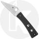 Spyderco Watu Knife C251CFP - 20CV Modified Clip Point - Carbon Fiber / G10 Laminate Handle - Compression Lock