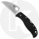 Spyderco RockJumper Knife - C254PBK - VG-10 Wharncliffe - Black FRN - Lock Back