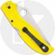 Spyderco Stretch 2 XL Lightweight Salt C258PYL Knife - H-2 Drop Point - Yellow FRN