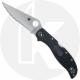 Spyderco Stretch 2 XL Lightweight C258SBK - Serrated VG-10 - Black FRN - Back Lock Folder