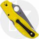 Spyderco Stretch 2 XL Lightweight Salt C258SYL Knife - Serrated H-2 Drop Point - Yellow FRN